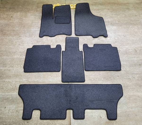 Велюровые коврики в салон Toyota Sienna 3 (2011-н.в) 3 ряд 